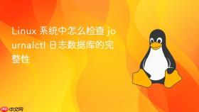 linux 系统中怎么检查 journalctl 日志数据库的完整性