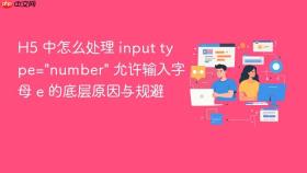 h5 中怎么处理 input type=\