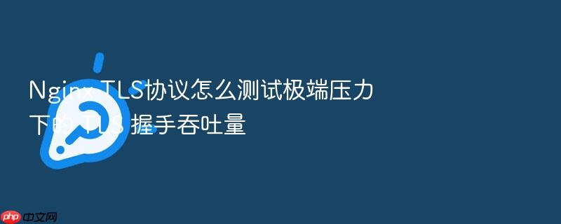 nginx tls协议怎么测试极端压力下的 tls 握手吞吐量