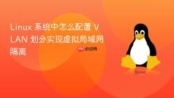 Linux 系统中怎么配置 VLAN 划分实现虚拟局域网隔离