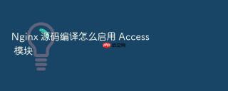 nginx 源码编译怎么启用 access 模块