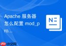 Apache 服务器怎么配置 mod_proxy 实现多系统单点登录
