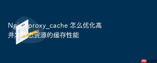 Nginx proxy_cache 怎么优化高并发静态资源的缓存性能