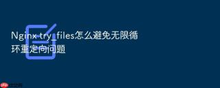 Nginx try_files怎么避免无限循环重定向问题