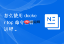 怎么使用 docker top 命令查看进程列表