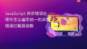JavaScript 异步错误处理中怎么编写统一的异步错误拦截器函数
