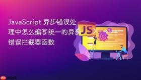 javascript 异步错误处理中怎么编写统一的异步错误拦截器函数