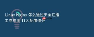 Linux Nginx 怎么通过安全扫描工具检测 TLS 配置得分