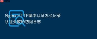 nginx http基本认证怎么记录认证失败的访问日志