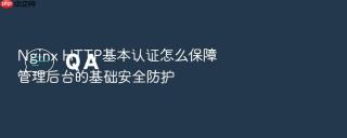 Nginx HTTP基本认证怎么保障管理后台的基础安全防护