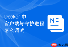 Docker 中 客户端与守护进程 怎么调试守护进程调试模式