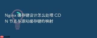 nginx 缓存键设计怎么处理 cdn 节点与源站缓存键的映射