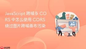 JavaScript 跨域与 CORS 中怎么使用 CORS 绕过图片跨域画布污染