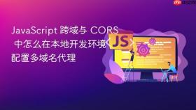 JavaScript 跨域与 CORS 中怎么在本地开发环境配置多域名代理