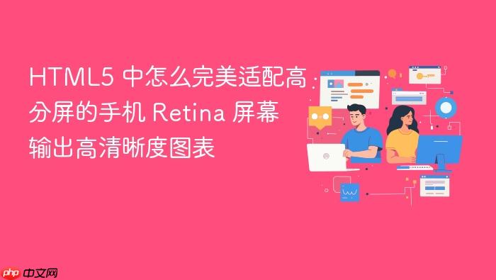 html5 中怎么完美适配高分屏的手机 retina 屏幕输出高清晰度图表