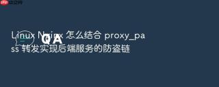 linux nginx 怎么结合 proxy_pass 转发实现后端服务的防盗链