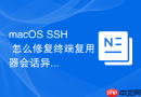 macOS SSH 怎么修复终端复用器会话异常断开故障