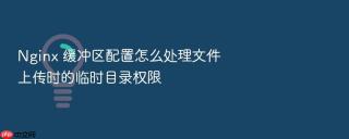 nginx 缓冲区配置怎么处理文件上传时的临时目录权限