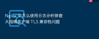 nginx 中怎么使用日志分析排查大规模客户端 tls 兼容性问题