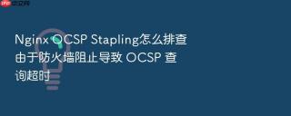 Nginx OCSP Stapling怎么排查由于防火墙阻止导致 OCSP 查询超时