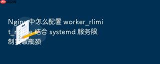 nginx 中怎么配置 worker_rlimit_nofile 结合 systemd 服务限制突破瓶颈