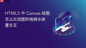 html5 中 canvas 绘图怎么实现图形拖拽与放置交互