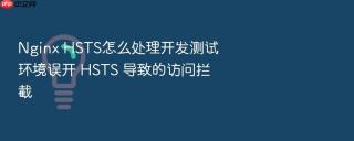 Nginx HSTS怎么处理开发测试环境误开 HSTS 导致的访问拦截