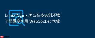 Linux Nginx 怎么在多实例环境下配置高可用 WebSocket 代理