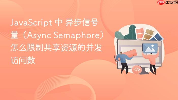 javascript 中 异步信号量（async semaphore）怎么限制共享资源的并发访问数