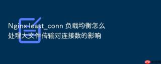 nginx least_conn 负载均衡怎么处理大文件传输对连接数的影响