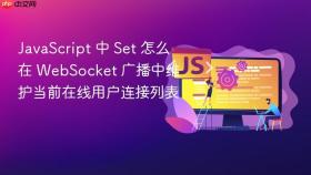 JavaScript 中 Set 怎么在 WebSocket 广播中维护当前在线用户连接列表