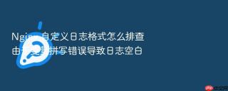 nginx 自定义日志格式怎么排查由于变量拼写错误导致日志空白
