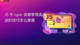 JS 中 npm 依赖管理高级进阶技巧怎么掌握