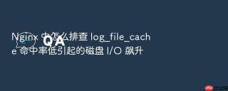 nginx 中怎么排查 log_file_cache 命中率低引起的磁盘 i/o 飙升