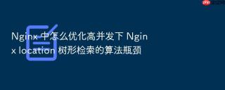 Nginx 中怎么优化高并发下 Nginx location 树形检索的算法瓶颈