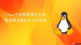 linux中进程管理怎么查看进程当前的的工作目录