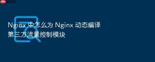 nginx 中怎么为 nginx 动态编译第三方流量控制模块
