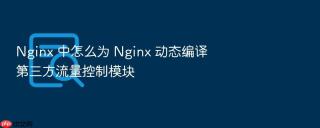 Nginx 中怎么为 Nginx 动态编译第三方流量控制模块