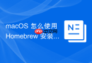 macOS 怎么使用 Homebrew 安装配置 PostgreSQL 数据库服务