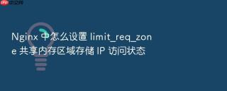 Nginx 中怎么设置 limit_req_zone 共享内存区域存储 IP 访问状态
