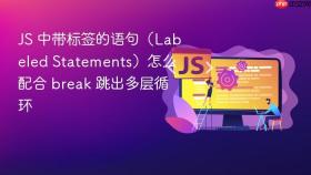 JS 中带标签的语句（Labeled Statements）怎么配合 break 跳出多层循环