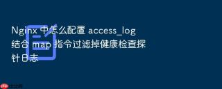 nginx 中怎么配置 access_log 结合 map 指令过滤掉健康检查探针日志