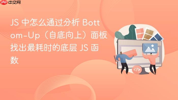 js 中怎么通过分析 bottom-up(自底向上)面板找出最耗时的底层 js 函数