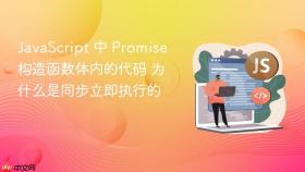 JavaScript 中 Promise 构造函数体内的代码 为什么是同步立即执行的