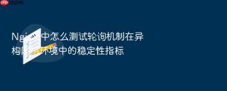 Nginx 中怎么测试轮询机制在异构网络环境中的稳定性指标