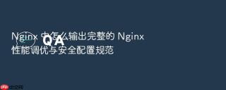 Nginx 中怎么输出完整的 Nginx 性能调优与安全配置规范
