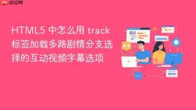 html5 中怎么用 track 标签加载多路剧情分支选择的互动视频字幕选项