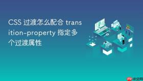 CSS 过渡怎么配合 transition-property 指定多个过渡属性
