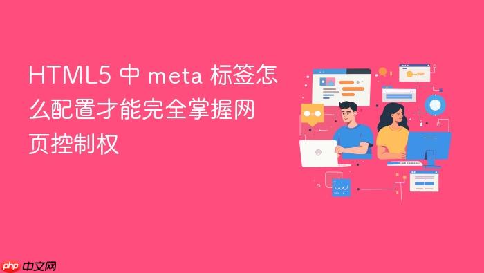 html5 中 meta 标签怎么配置才能完全掌握网页控制权