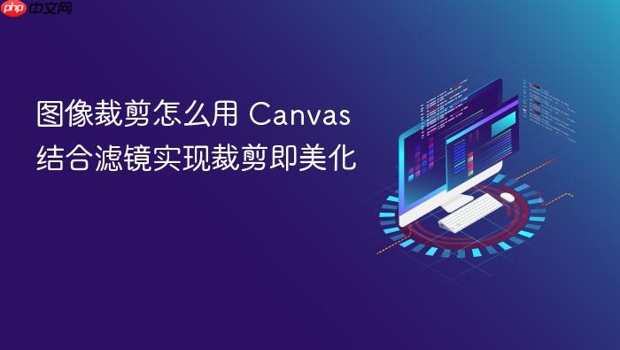图像裁剪怎么用 canvas 结合滤镜实现裁剪即美化
